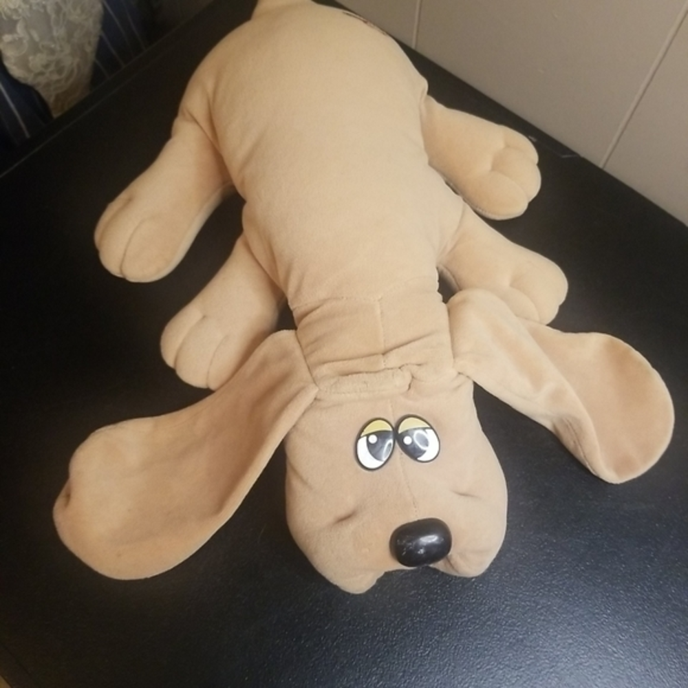 Vintage Tonka Pound Puppy 18" Tan/ Brown Plush/ Stuffed‎ Animal w/ Long Ears